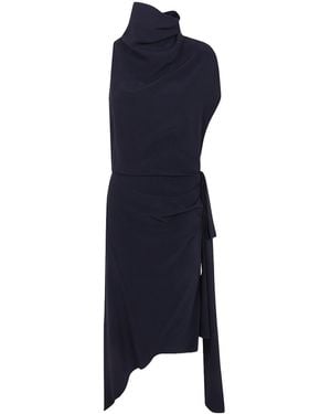 N°21 Turtleneck Dress - Blue