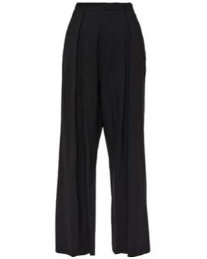 GIUSEPPE DI MORABITO Wide-Leg Casual Pants - Black