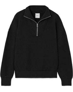 Varley Hawley Zip-Up Sweatshirt - Black