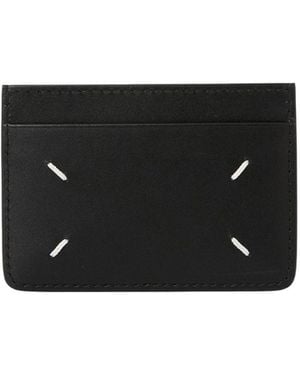 Maison Margiela Four-Slot Card Holder - Black