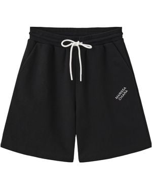 Marissa Chiara Drawstring Elastic Waist Shorts - Black