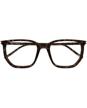 Saint Laurent Eyewear Sl 802 Square Glasses And Frames - Multicolour