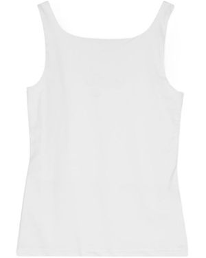 REMAIN Birger Jersey Tank Top - White