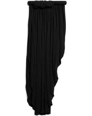 Celine Mid-Rise Knit Skirt - Black