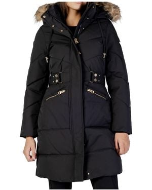 Guess Long-Sleeved Down Jacket - Black