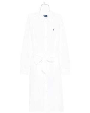 Polo Ralph Lauren Shirt Dress - White