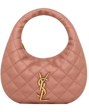 Saint Laurent Icarino Mini Shoulder Bag - Pink