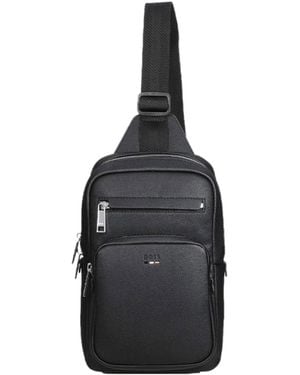 BOSS Boss Ray Zipped Crossboy Bag - Black