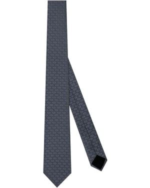 Dior Cd Icon Tie - Blue