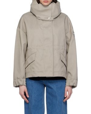 Canada Goose Olivine Zipper Casual Jacket - Gray