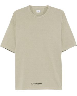 C.P. Company Logo-Print T-Shirt - White