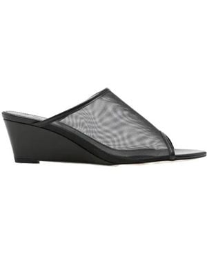 Aeyde Suzanne Wedge Sandals - Brown