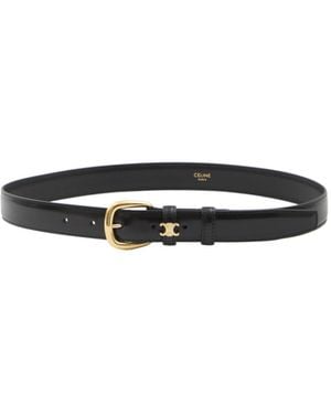 Celine Vivienne Belt 25Mm - White