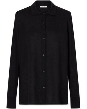 The Row Long-Sleeved Cardigan - Black
