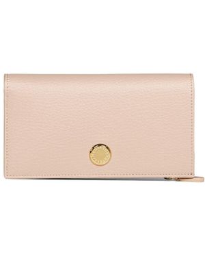 Stella McCartney Studdedcontinental Zipped Wallet - Pink