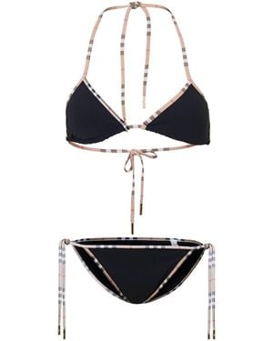 Balmain Solid Colour Bikini - White