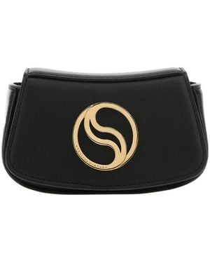Stella McCartney Logo Plaque Belt Bag - Black