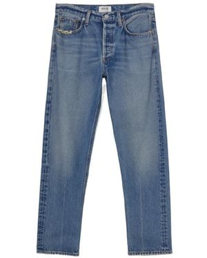 Agolde Parker Straight-Leg Jeans - Blue
