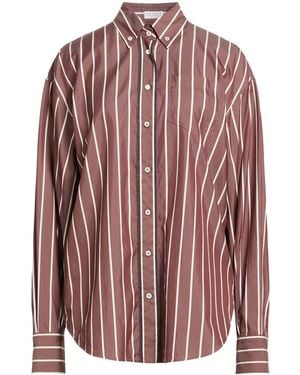 Brunello Cucinelli Patterned Shirts - Red