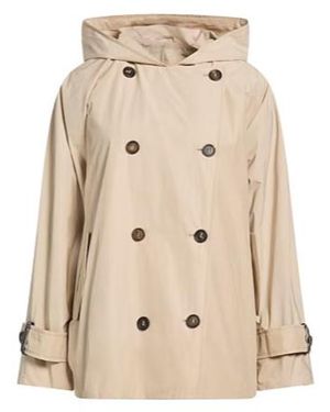 Brunello Cucinelli Minimalist Longsleeve Hooded Jacket - Natural