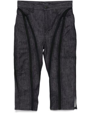 Mugler Capri Jeans - Blue
