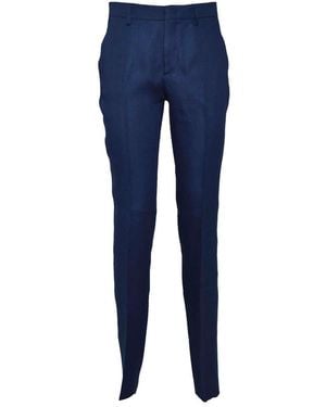 Tagliatore Psdla Straight Pants - Blue