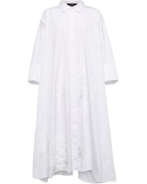 JOSEPH Patchwork Dress - White