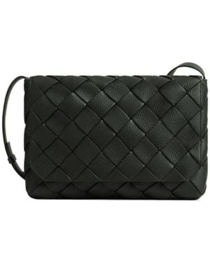 Bottega Veneta Diago Large Crossbody Bag - Black