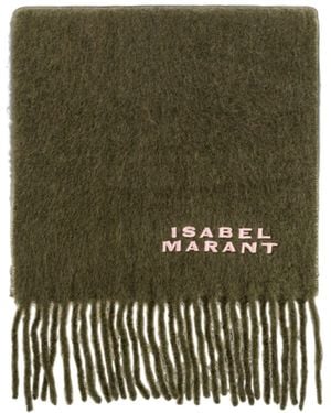 Isabel Marant Tassel Scarf - Green