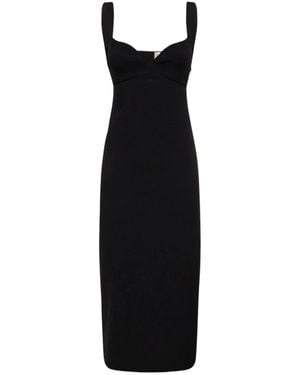 Roland Mouret Knitted Stretch Dress - Black