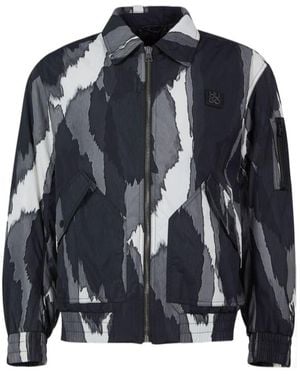 BOSS Long-Sleeved Casual Jacket - Blue
