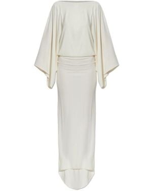Cult Gaia Long-Sleeved Dress - White