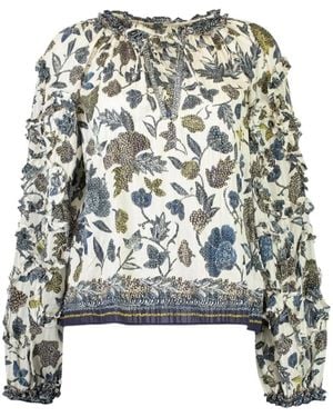 Ulla Johnson Azrou Floral Print Cover-Up - Multicolour
