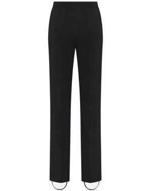 Dior Fitted Stirrup Pants - Black