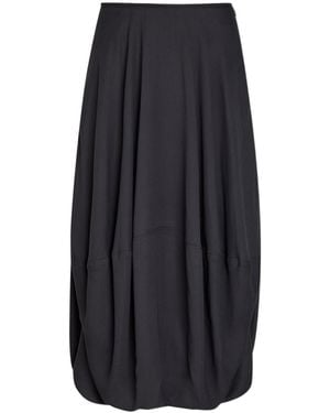 Lemaire Chiffon Midi Skirt - Grey