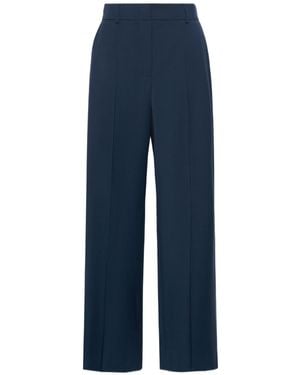 Weekend by Maxmara Wkdvisivo Pressed Crease Trousers - Blue