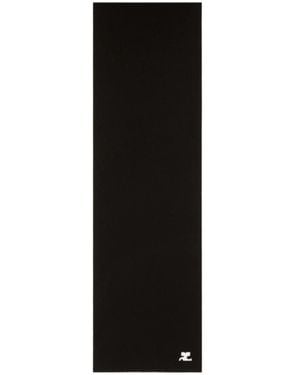 Courreges Ac Milano Knit Scarf - Black
