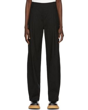 Vince Straight Casual Trousers - Black