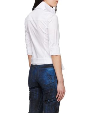 OTTOLINGER High-Collar Shirt - White