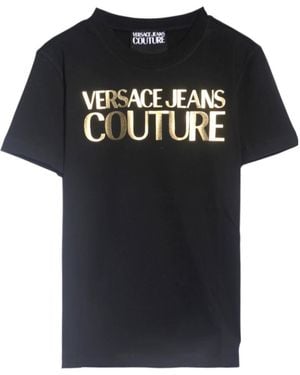 Versace Jeans Couture Short-Sleeved T-Shirt - Black