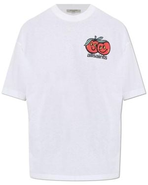 AllSaints T-Shirt 'Mutual Etta' - White