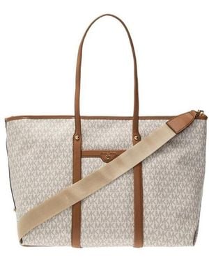 MICHAEL Michael Kors Printed Handbag - Natural