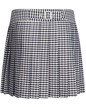 スカート LIU JO PLISSE' CHECK SKIRT Liu Jo Houndstooth Miniskirt – Store Celeste