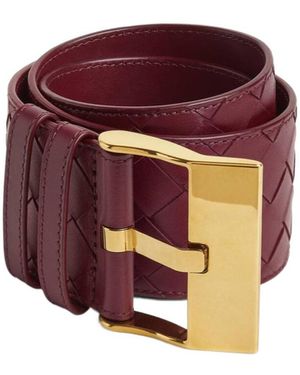 Bottega Veneta Large Watch Belt - Purple