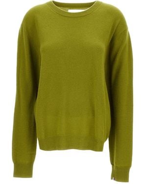 Extreme Cashmere Crew Neck Cashmere Knit Jumper - Green
