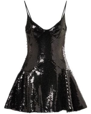 David Koma Sequined Minidress - Black