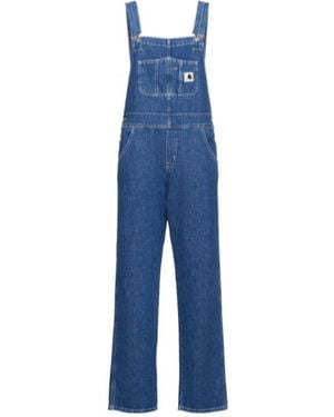 Carhartt Straight-Leg Denim Overalls - Blue