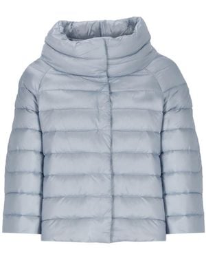 Herno Sofia Quilted Jacket - Blue