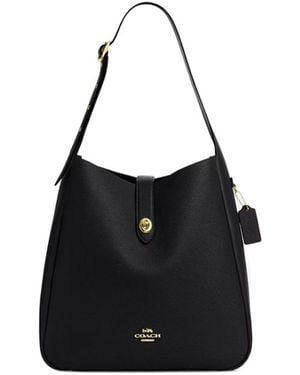 COACH Hadley Large Shoulder Bag - Black
