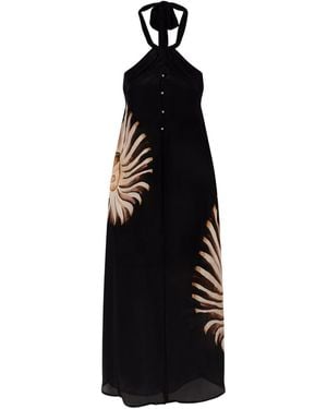 FARM Rio Strap Dress - Black